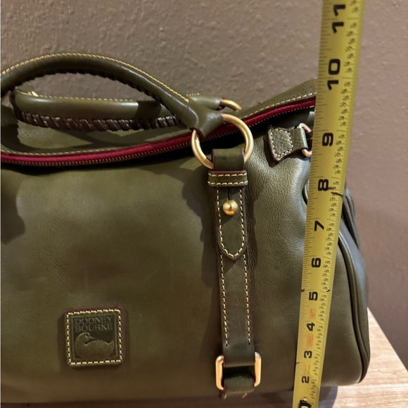 Dooney & Bourke Large Florentine Leather Satchel - Picture 4 of 12